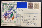 1939 Ireland First Flight Cover To New York Usa Alf G Mcgann Envelope Signed