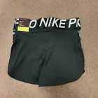 Nike Pro Women Intertwist 3  Tight Training Shorts Bq8320-346 Dark Olive Size Xs