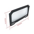 Full Glass Windshield W wiper For 2014-2018 Polaris Rzr 900 1000 Trail  S  Xp Tu