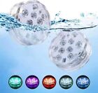 Submersible Led Lights  6 Pack Ip68 Waterproof Pool Lights  16 Color Changing B