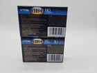 2 Tdk Vhs-c Hg Ultimate 30 Minute Blank Camcorder Tapes   New Sealed Bundle Lot