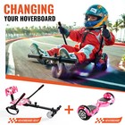 6 5inch Hoverboard   Go Kart Hover Board Bluetooth Led Self-balancing Scooter Us