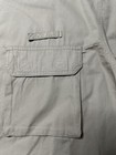 Sports Afield New  Fishing Hunting Ls Guide Shirt G2015 Khaki Outdoors Sz L