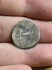 Interesting Roman Republic 84 Bc Silver Denarius Licinius Maer Ancient Old Coin