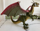 Olive Green   Red Dragon Kb Toys Jasman Mystical Fantasy Large Figure Wings Move