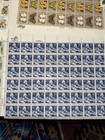Lot Stamps Over  90 Face Value Unused 13 Mixed Full Sheets Plus Vtg   read   