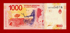 Argentina 1000 1 000 Pesos 2021 - 2022 Unc Note - Sign  Pesce   Massa  p-366d 2 