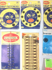 Vintage Of Lot Sewing Notions Snaps Fasteners Hooks Rivets Clinton Dritz Etc New
