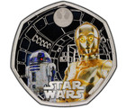 2023 Pcgs Certified Gb Silver Coin Pr69 50 Pence Dr2-d2   C-3po Star Wars