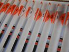  new  12- Easton 6 5mm 340 Classic Carbon Arrows Custom Dip crest   Blazer Vanes