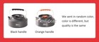 Outdoor Portable Camping Water Kettle Frying Pan Pot Teapot Cookware Tableware
