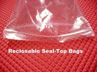 200 Small Clear Seal-top 2x2   2x3 Reclosable Plastic Bags 2mil Jewelry Baggies