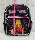 Hannah Montana Backpack Full Size Brand New With Tags Side Pouches Glitter 12x15