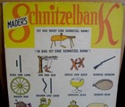 Vintage Mader s Schnitzelbank Restaurant Authentic Large Poster 33  X 20 
