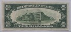 Billete De 10 D  lares Sello Amarillo A  o 1934 A  Especial Para Colecci  n 