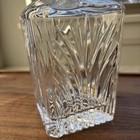 Decanter Crystal Liquor Whiskey Bottle Modern Clear Mid Century Glass  Vintage