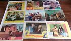 Vintage Original Lobby Card 67pc Set Sci-fi Japanese Drama Western Cult Movie