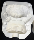 Vintage Gold Rush  Slip Casting Mold Cabbage Patch Girl Bank   167
