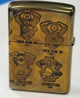 Zippo 2018 Harley Davidson Hdp-47 Engines Brass Lighter Unfired In Box D586