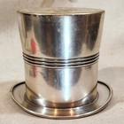 Vintage Godinger Silver Plated Top Hat Ice Bucket Wine Champagne Cooler