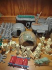 Vintage Flintstones 1962  Marx Playset  Toy 