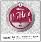 D addario Pro-arte Series Violin String Set 4 4 Size Wound E