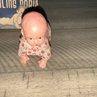 Vintage Celluloid Windup Toy  crawling Baby  With Box Occupied Japan