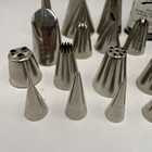 Baking Pipping Tips For Icing Mixed Lot Of 42 Wilton Ateco Magie Marpol Korea