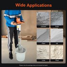 1800w Electric Mortar Mixer Double Paddle 2 Speed Cement Grout Concrete Mixer
