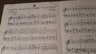 Santa Claus Is Coming To Town Christmas Sheet Music For Piano 1946