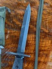 Vintage Us Military M7 Bayonet Conetta W  M8 A1 Twb Scabbard Sheath Vietnam Rare
