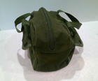Vintage Military Army Mechanics Od Green Heavy Canvas Tool Bag Usgi 11 x 5 x 6 