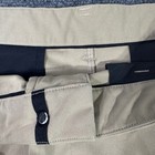 Lululemon Commission Shorts Mens Khaki Tan Technical Golf Chino 9  Inseam 37w