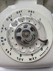 Vtg  Western Electric 500 Rotary Desk Telephone White Bell System 9c Dial 1970