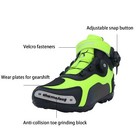 Shamofeng Motorcycle Shoes For Men Motocross Boots Protective Gear Riding Shoes