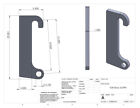 Blank Quick Attach For Cat It28 Loader Mounts