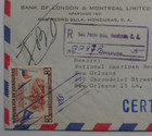 Stampmart   Honduras 1964 Registered Airmail 5 Official Stamps Cover Used To Usa