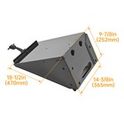 For Mack R  mack Rd 1973-1989 Lower Battery Box Cover Assembly Battery Tray