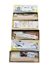 Vintage Guillows 27    P51d Mustang P40 Warhawk Spitfire Balsa Model Airplane Kits