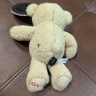Nwt Fao Schwarz 10  Brown Tan Teddy Bear Plush Stuffed Animal Small Soft 