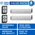 3831 Replacement Brush And Filter Set For Bissell Crosswave Hard Floor   