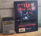 The Batman Official Activity Book Unused And 195 Pop Quiz Deck Sealed