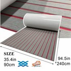 95in Eva Foam Boat Marine Flooring Mat Faux Teak Decking Yacht Sheet Pad