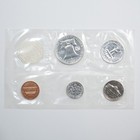 1961 Us Silver Proof Set - 5-coin Mint Cello - No Envelope