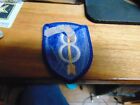 Military Patch Us Army Sew On Colored Older 8th Infantry Division 