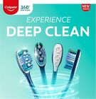 Colgate 360 Whole Mouth Clean   Medium Toothbrush For Adults  4 Pack  Packaging 