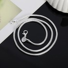Men women s 925 Sterling Silver Tarnish-free Italian Snake Chain Necklace 16-24 
