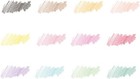 Prima Mixed Media Watercolor Pencils - Sweet Pastels - 12 Piece Set -  New