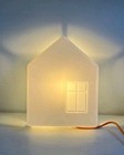 Ikea Dr  mhem  dromhem  Cute Room House Wall Lamp Sconce White Mood Light New 