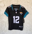 Youth Jacksonville Jaguars Travis Hunter Black Stitched Jersey Sz S  8   Nwt 